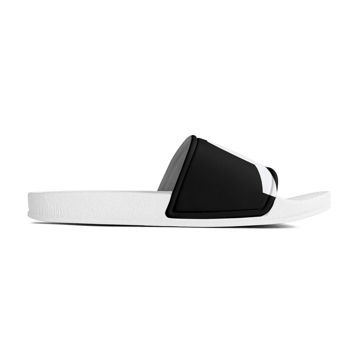 Kids PVC Black and White House Slides Sandals Bathroom Slippers - Johnny 5 Clothing