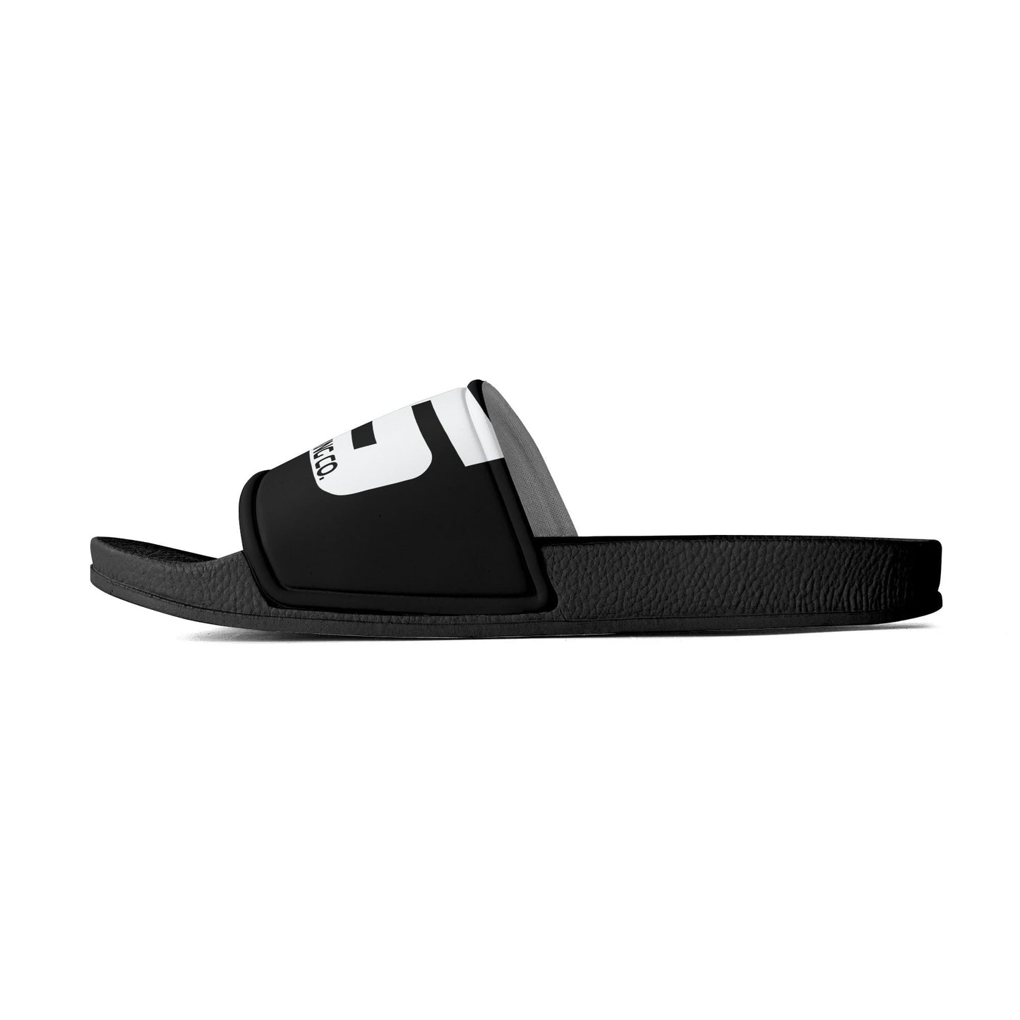 Kids PVC Black and White House Slides Sandals Bathroom Slippers - Johnny 5 Clothing