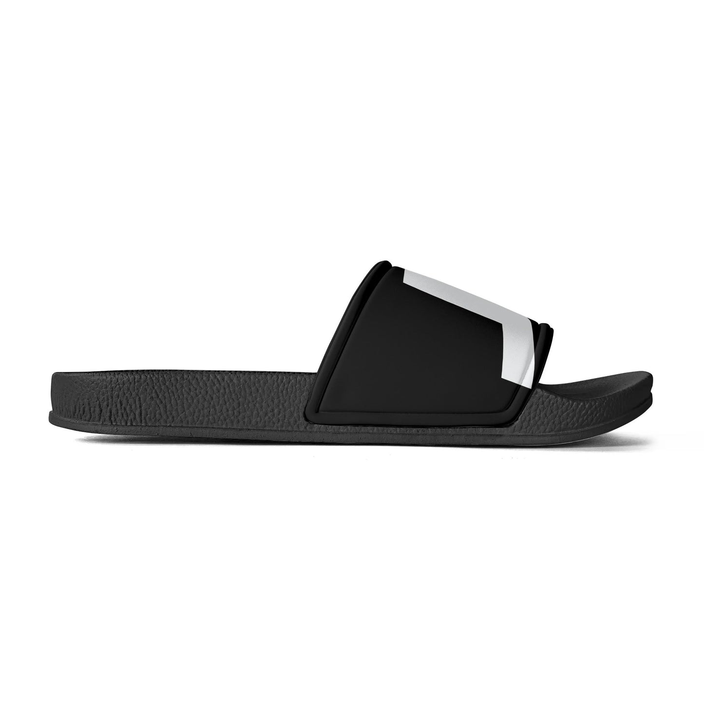 Kids PVC Black and White House Slides Sandals Bathroom Slippers - Johnny 5 Clothing