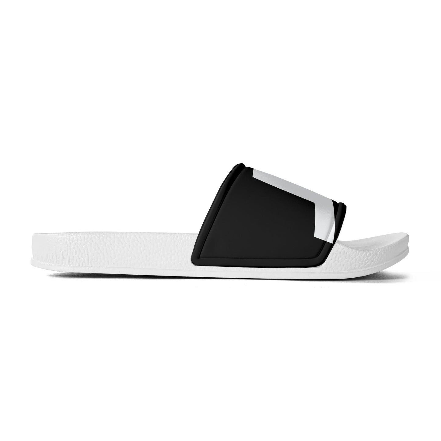 Kids PVC Black and White House Slides Sandals Bathroom Slippers - Johnny 5 Clothing