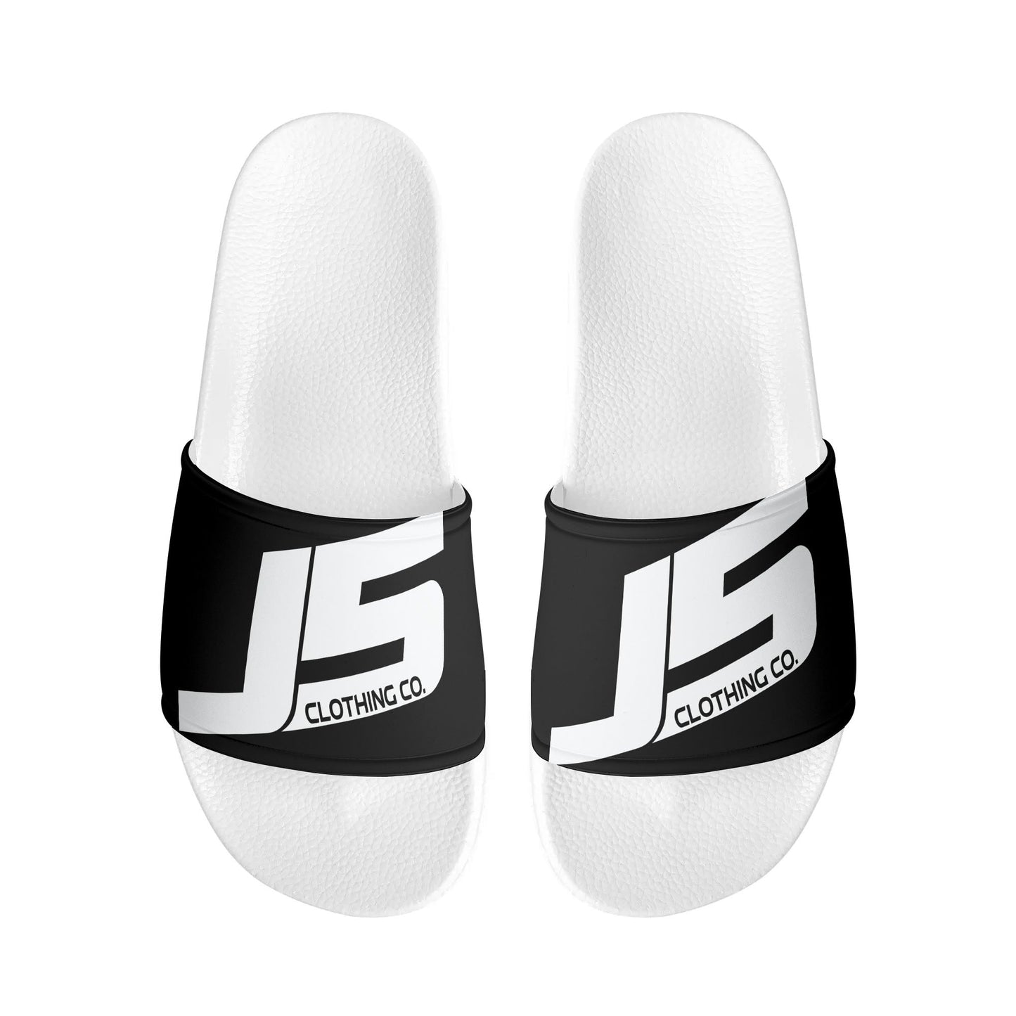 Kids PVC Black and White House Slides Sandals Bathroom Slippers - Johnny 5 Clothing