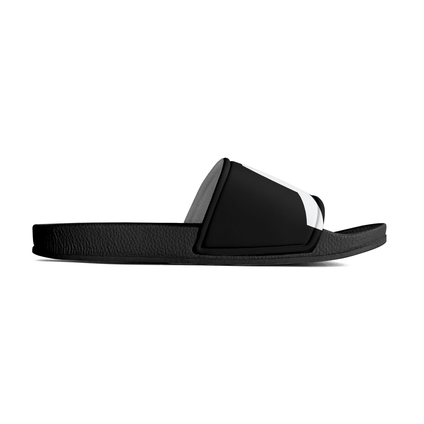 Kids PVC Black and White House Slides Sandals Bathroom Slippers - Johnny 5 Clothing