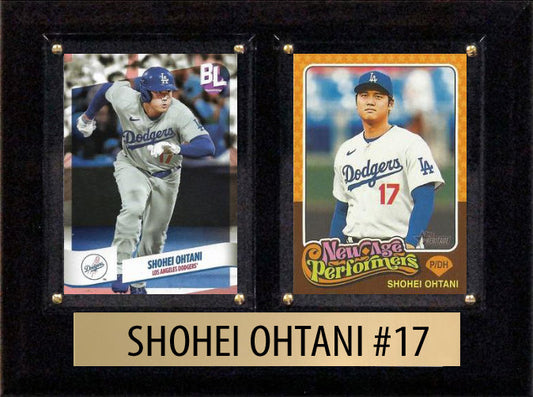 Shohei Ohtani LA Dodgers 2024 2025 Topps Heritage Card Plaque 6x8