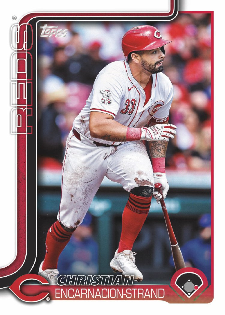 2024 Baseball Team Pack Reds 20 Card Pack Joey Votto + 2025 Topps Series 1 Team Set Elly De La Cruz