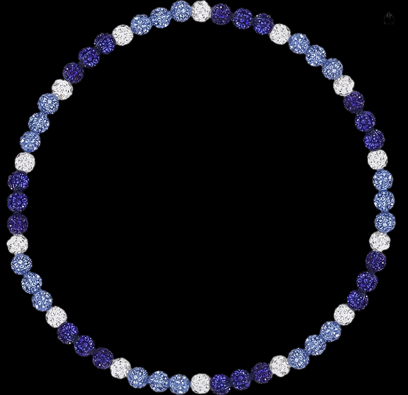 J5 All-Star Collection Baseball Necklace – 17” Bling Elastic Chain | Murica, Frostbite & Inferno Color Combos - Johnny 5 Clothing