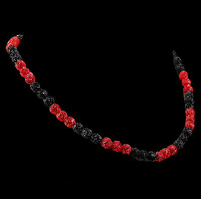 J5 All-Star Collection Baseball Necklace – 17” Bling Elastic Chain | Murica, Frostbite & Inferno Color Combos - Johnny 5 Clothing