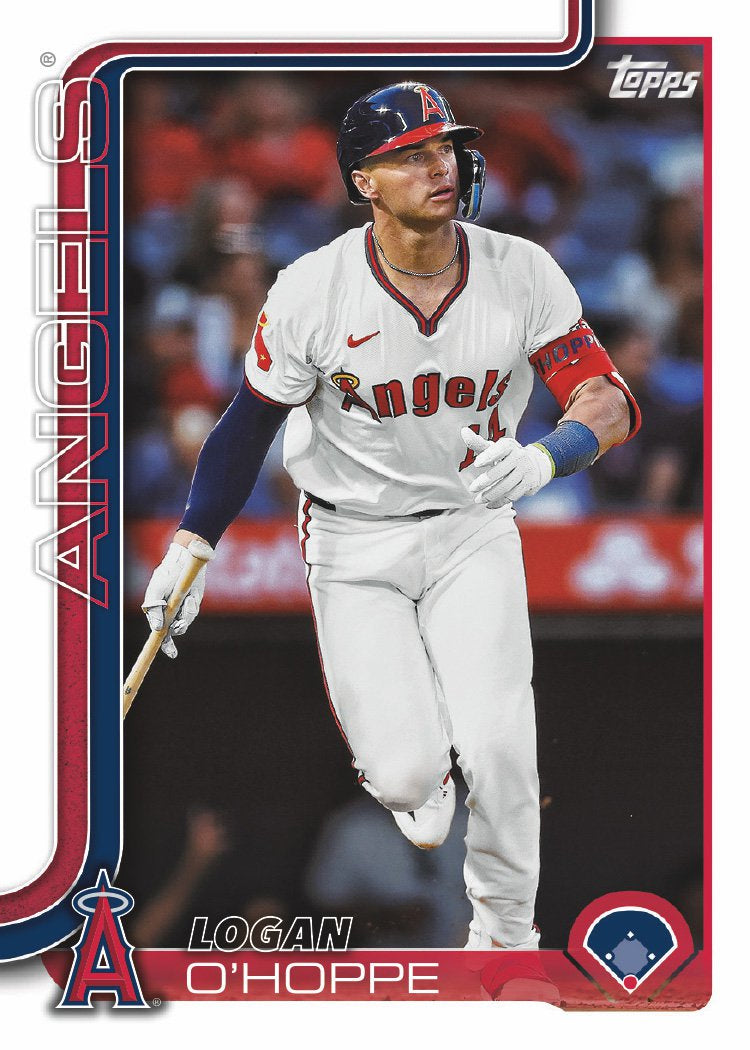 2025 Topps Series 1 Baseball Team Set 11 Cards Los Angeles Angels Schanuel Mike Trout