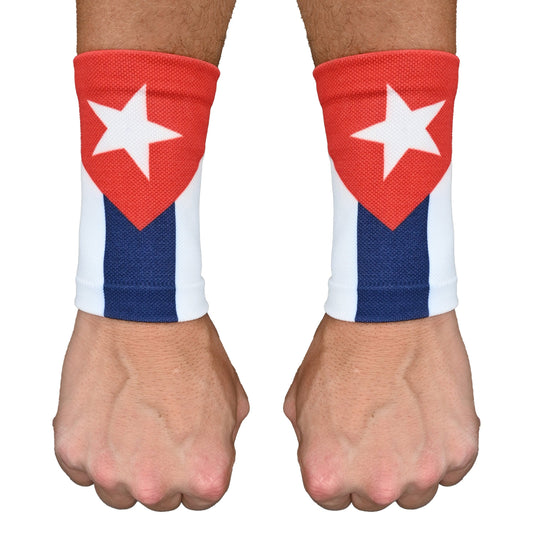 Cuba Flag Wrist Support Sleeves