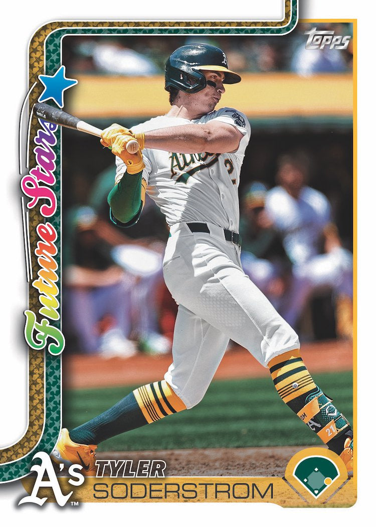 2025 Topps Series 1 Baseball Team Set 9 Cards Oakland Athletics Soderstrom Wilson RC