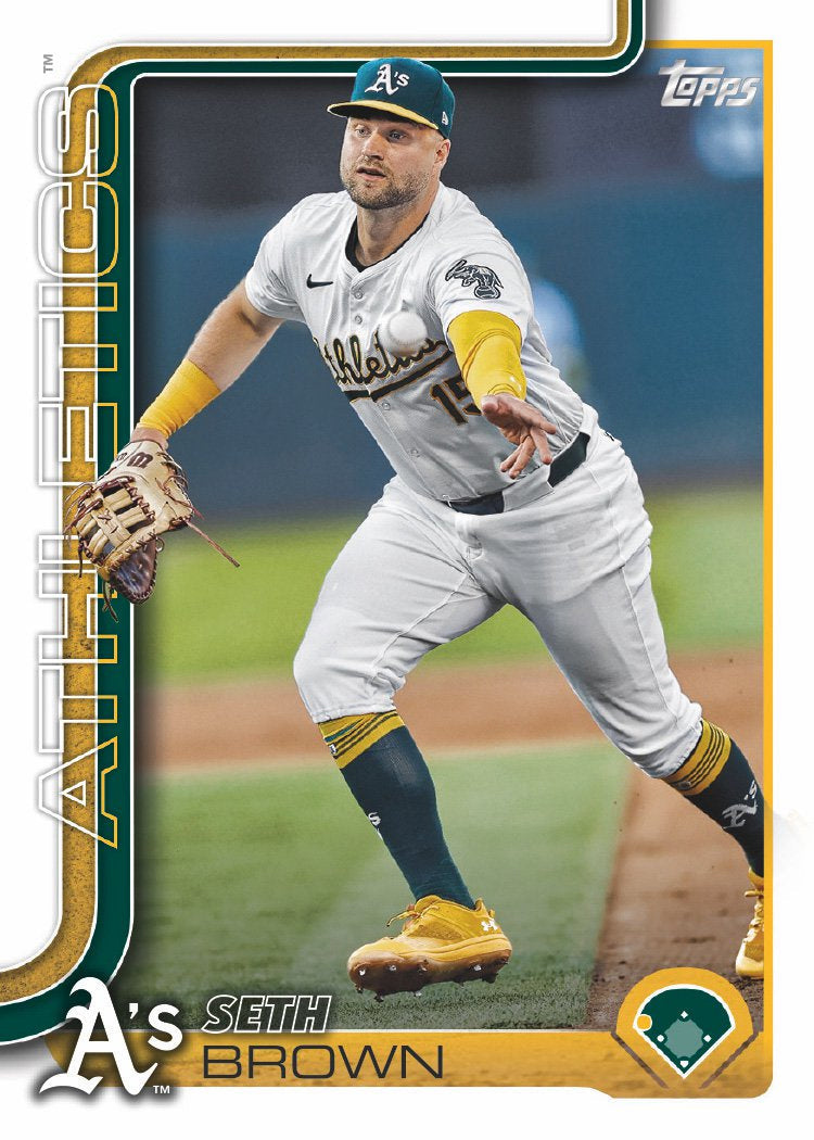 2025 Topps Series 1 Baseball Team Set 9 Cards Oakland Athletics Soderstrom Wilson RC