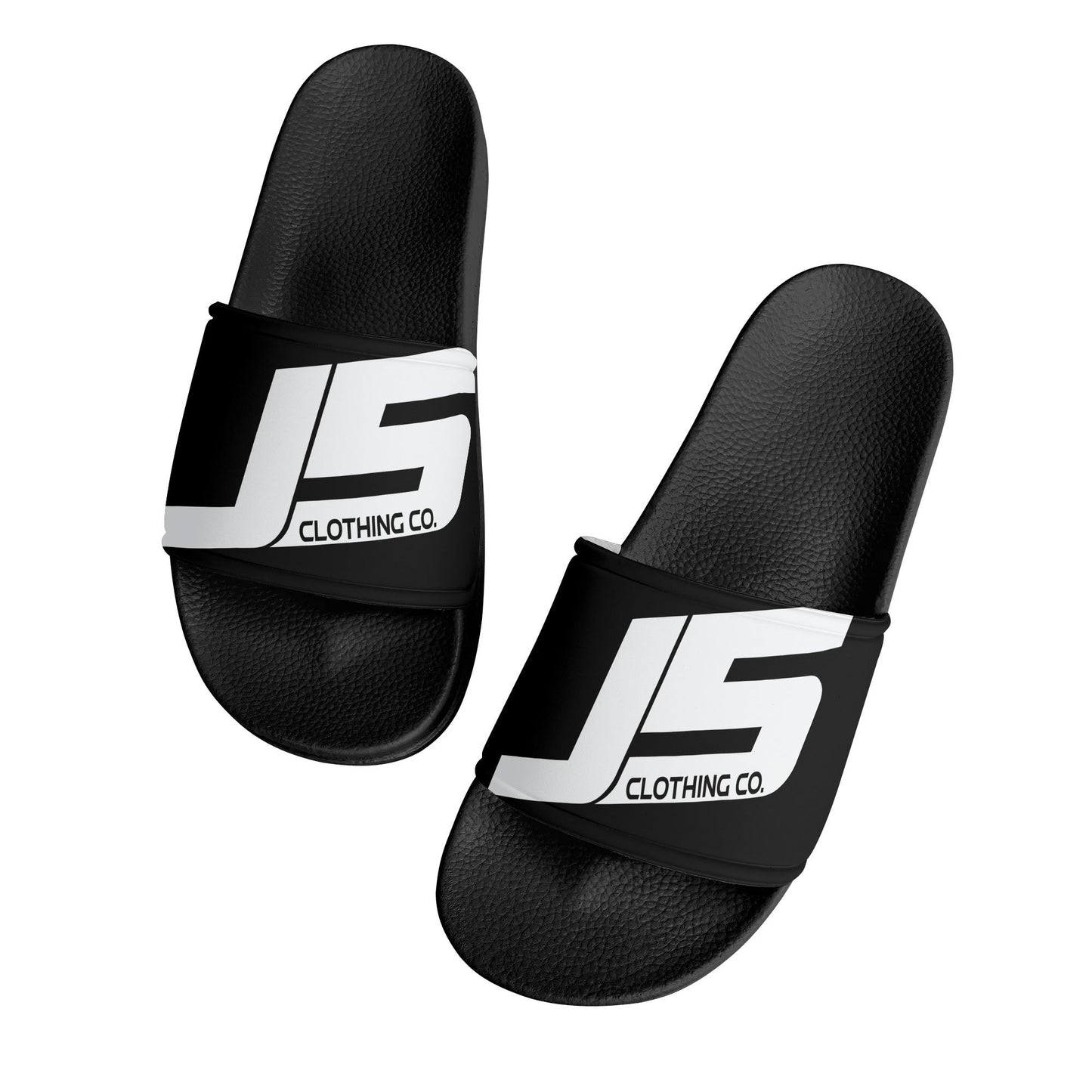 Kids PVC Black and White House Slides Sandals Bathroom Slippers - Johnny 5 Clothing