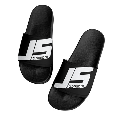 Kids PVC Black and White House Slides Sandals Bathroom Slippers - Johnny 5 Clothing