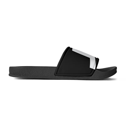 Kids PVC Black and White House Slides Sandals Bathroom Slippers - Johnny 5 Clothing