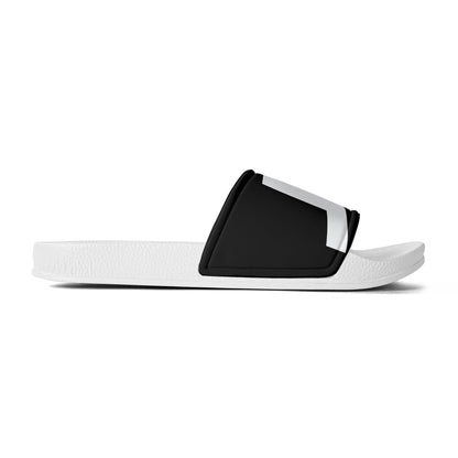 Kids PVC Black and White House Slides Sandals Bathroom Slippers - Johnny 5 Clothing