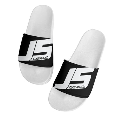 Kids PVC Black and White House Slides Sandals Bathroom Slippers - Johnny 5 Clothing