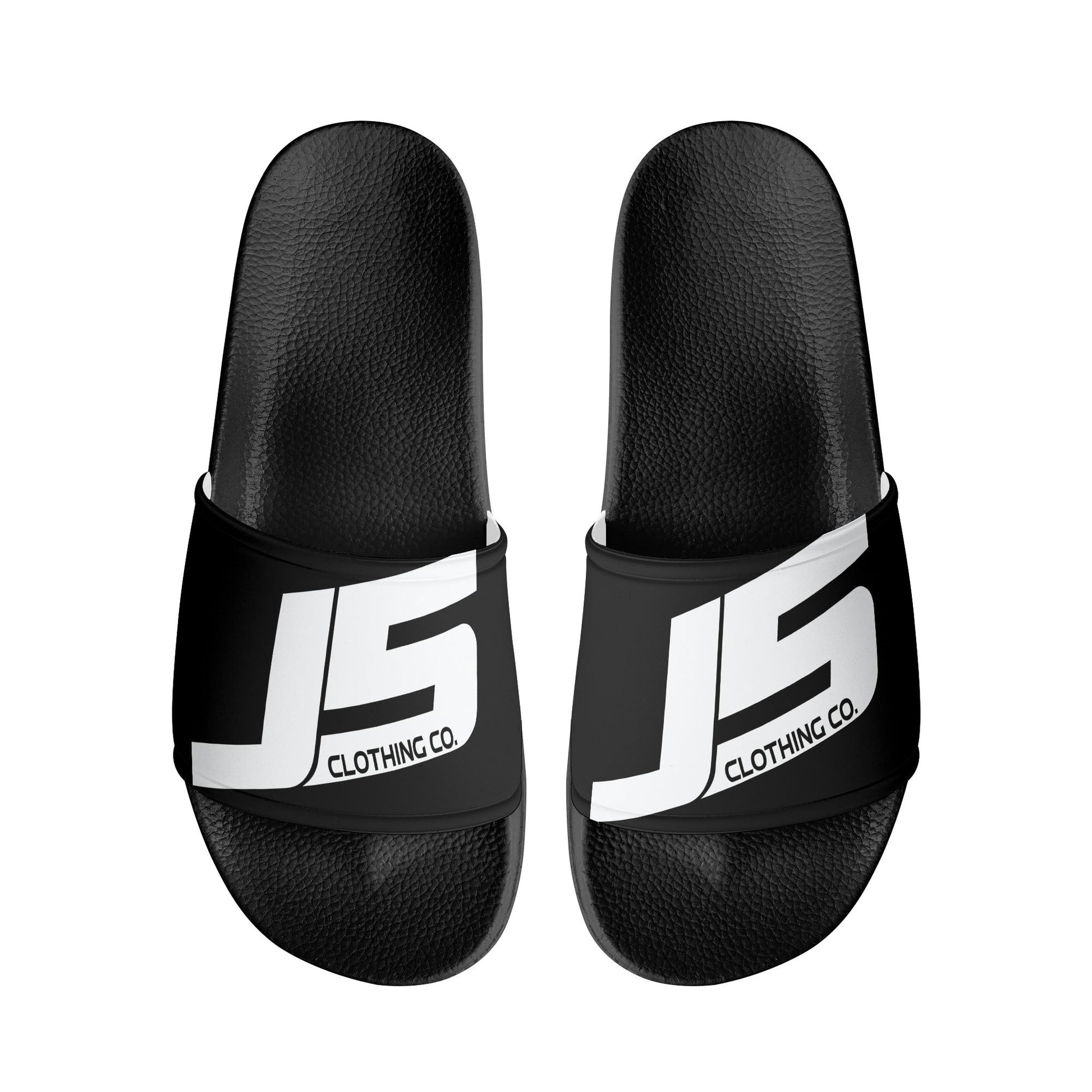 Kids PVC Black and White House Slides Sandals Bathroom Slippers - Johnny 5 Clothing