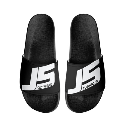 Kids PVC Black and White House Slides Sandals Bathroom Slippers - Johnny 5 Clothing