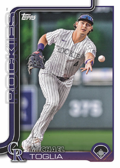 2024 Multiyear Baseball Team Pack Rockies 20 Card Pack Todd Helton + 2025 Topps Series 1 Team Set