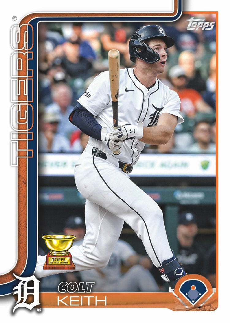 2024 Baseball Team Pack Tigers 20 Card Pack Miguel Cabrera + 2025 Topps Series 1 Team Set - Riley Greene