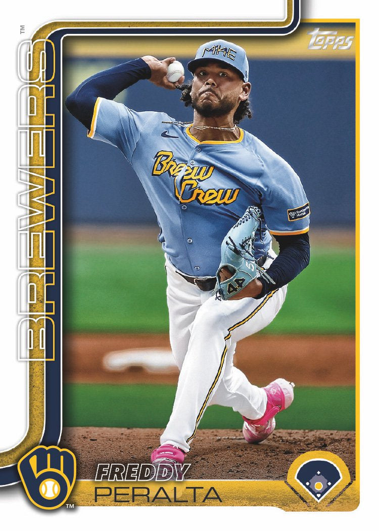 2024 Baseball Team Pack  20 Card Pack Robin Yount + 2025 Topps Series 1 Team Set - Brewers