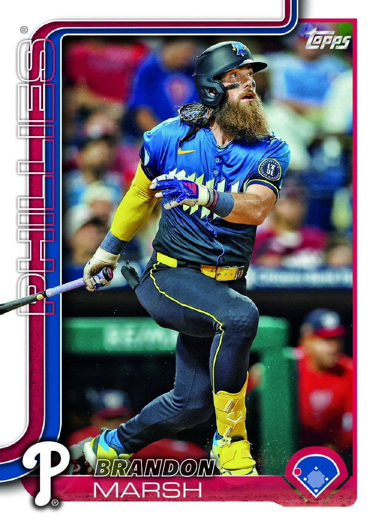 2024 Baseball Team Pack Phillies 20 Card Pack Mike Schmidt + 2025 Topps Series 1 Team Set - Bryce Harper