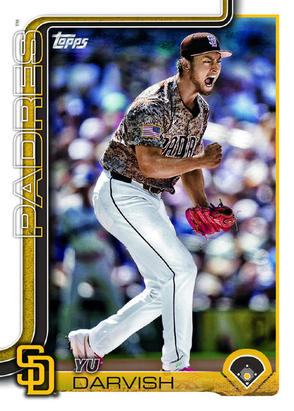 2024 Baseball Team Pack Padres 20 Card Pack Tony Gwynn + 2025 Topps Series 1 Team Set - Fernando Tatis Merrill