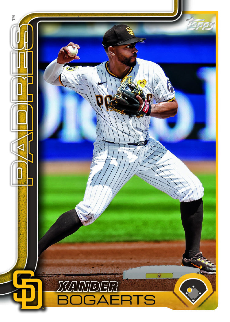2024 Baseball Team Pack Padres 20 Card Pack Tony Gwynn + 2025 Topps Series 1 Team Set - Fernando Tatis Merrill
