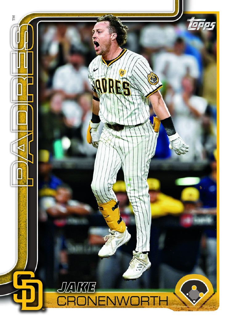 2024 Baseball Team Pack Padres 20 Card Pack Tony Gwynn + 2025 Topps Series 1 Team Set - Fernando Tatis Merrill