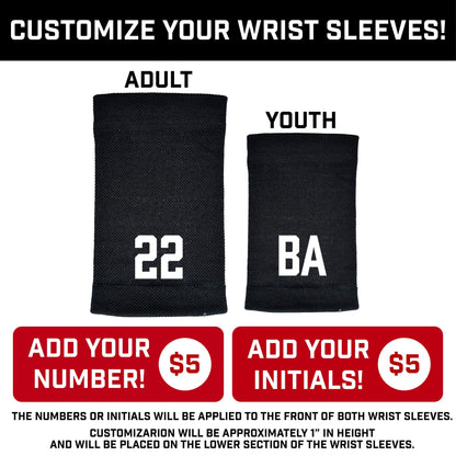 Navy Ice Cream Wrist Support Sleeves