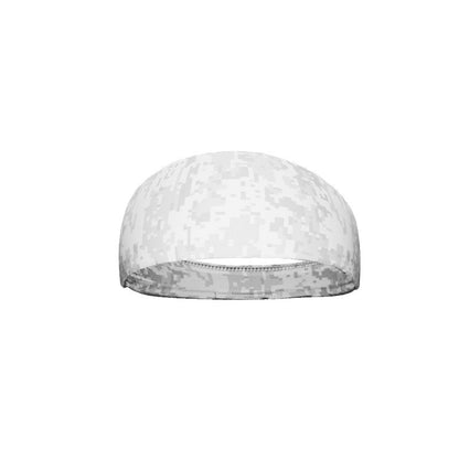 White Digi Camo Headband