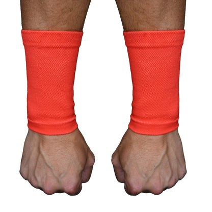 Red Wrist Support Sleeves